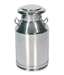 SS Milk Can - Stainless Steel, Easy to Wash, Rust-Free | Elegant Design for Quality Preservation