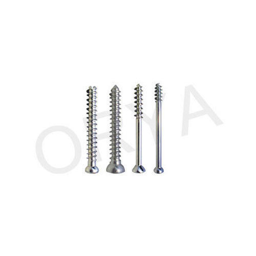 Cancellous Screws - Self-Tapping, 4.00 mm & 6.5 mm Variants | Ideal for Metaphyseal Fractures, Deeply Cut Threads