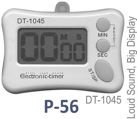 Plastic Digital Kitchen Timer, Model Name/Number: DT-1045, 4