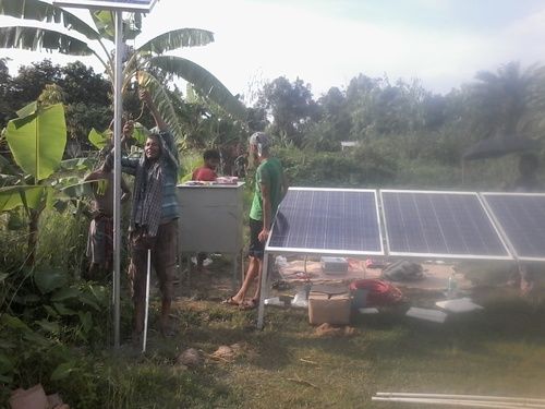 Fixed Type Solar Sprinkler Irrigation System