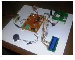 Moving Message Display with Wireless GSM Control