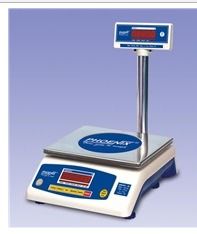 Tabletop Scales - LED Display with Feather Touch Membrane, High Resolution 24 Bit ADC, Counting Function & Memory Accumulation