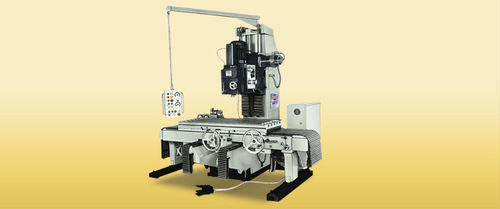 Vertical Bed Type Milling Machine BMV 75 - Heavy-Duty Design, Ideal for Bulky Components with Ribbed Structure and Convenient Operational Control