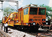 Ballast Cleaning Machine For Switches Crossings And Plain Track