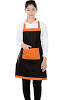 Water Proof Black and Orange Apron