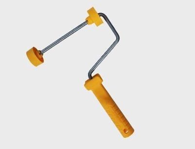 Yellow 6 Inch End Cap Paint Roller Handle