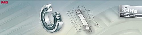 Single Row Angular Contact Ball Bearings