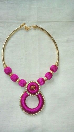 Thread Necklace - Crafted with High-Quality Thread Material, Elegant and Trendy Design, Customized for Modern Aesthetics