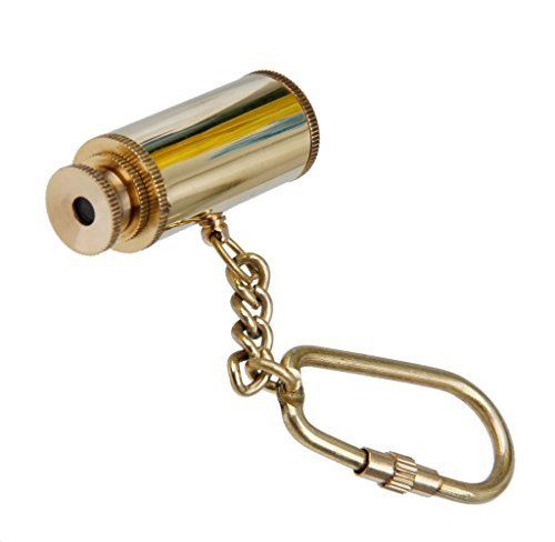 Brass Metal Key Chain Telescope