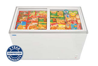 Glass Top Deep Freezer