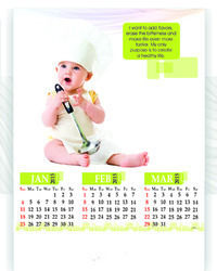 Baby Wall Calendar