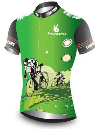 Comfortable And Skin Friendly Cycling Half Sleeves Jersey