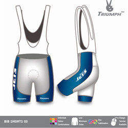 Low Cut Waist Design Cycling Bib Shorts