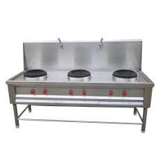 SS Commercial Kitchen Gas Range