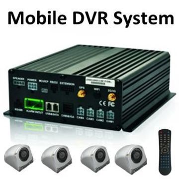 Mobile Dvr System 4 Ch With Gps