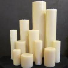 Wax Pillar Candles Application: Plant Growth