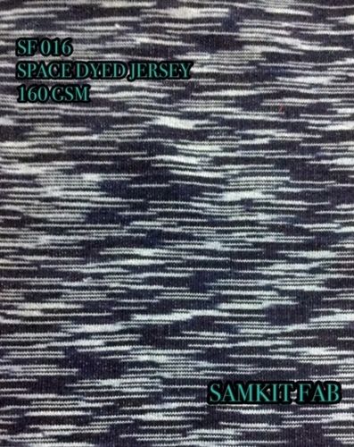 Denim Space Dyed Jersey Fabrics