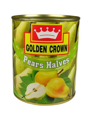 Golden Crown Brand Pear Halves