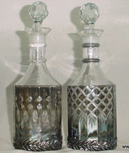 Glass Decanter Perfume Bottle 