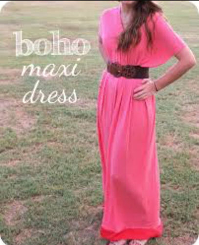 Ladies Long Boho Maxi Dresses