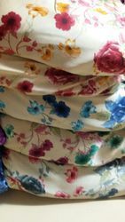 Satin Print Fabrics - High Quality Fancy Satin Material | Designer Look, Fine Finish, Nominal Rates