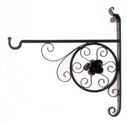 Iron Hanging Basket Bracket Height 18 Inch