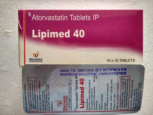 Lipimed 40 Atorvastatin Tablets 40mg