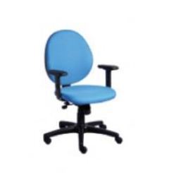 Medium Back Chair With T Type Fixed PP Arms