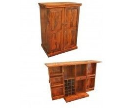 Sheesham Wood Bar Cabinet