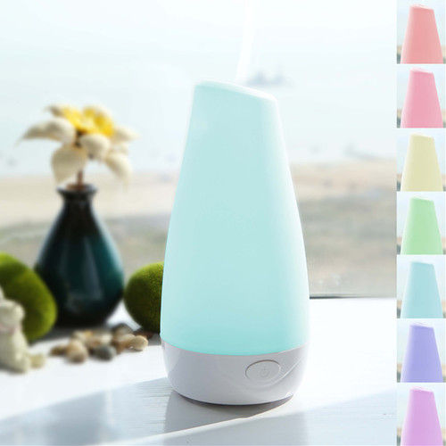 Fabric Electric Essential Oil Diffuser With Color Changing Light