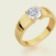 Solitaire Rings - Premium Quality Tested Gold and Diamond | Exquisite Design, Robust Appearance, Exceptional Performance, Lasting Durability