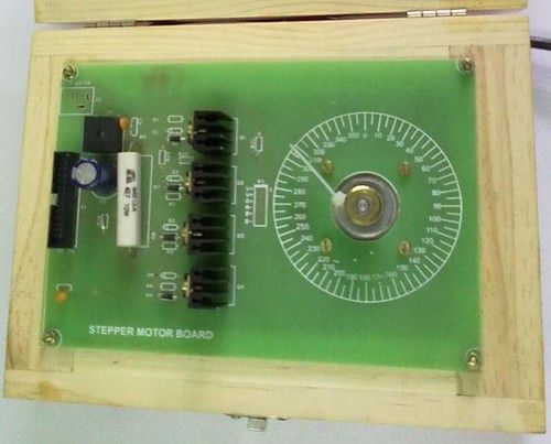 Stepper Motor Driver Board With Stepper Motor