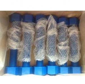 ज़ाइलन फ्लोरोप्लॉइमर स्टड बोल्ट और हेक्स नट्स