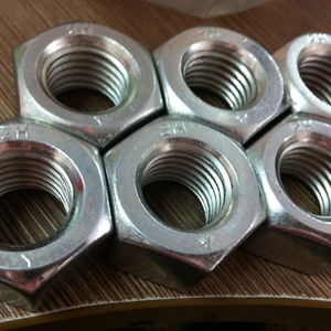 Zinc Coated Hex Head Nuts