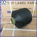 Black Bright FDY Yarn for making woven label 