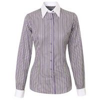 Grey Ladies Formal Shirts