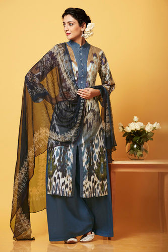 Ladies Designer Printed Suits Grade: Industrial Grade