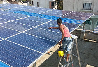 Solar Panel Wash