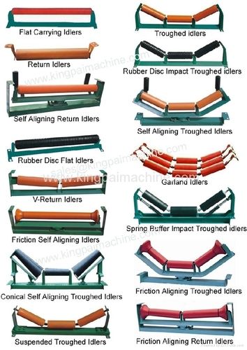 Industrial Idlers - Precision Fitment, Long Lasting Durability | Carrying, Return, Friction, Taper Options Available