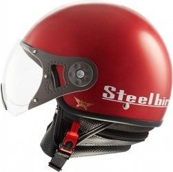 Steelbird SB-27 Style Cherry Red Helmet