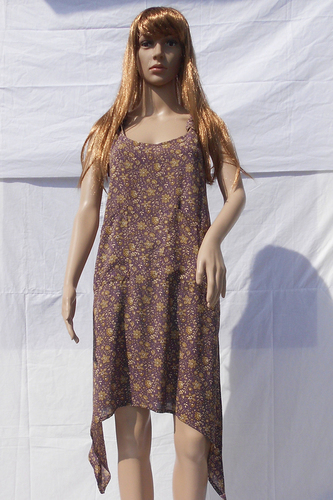 Indian Ladies Designer Summer Silk Dress