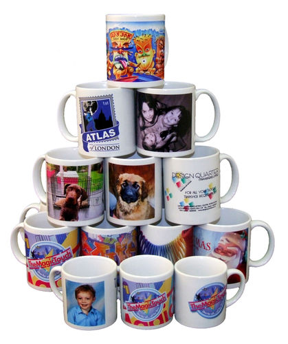 All Types Of Colours Available Logos Printed Mugs