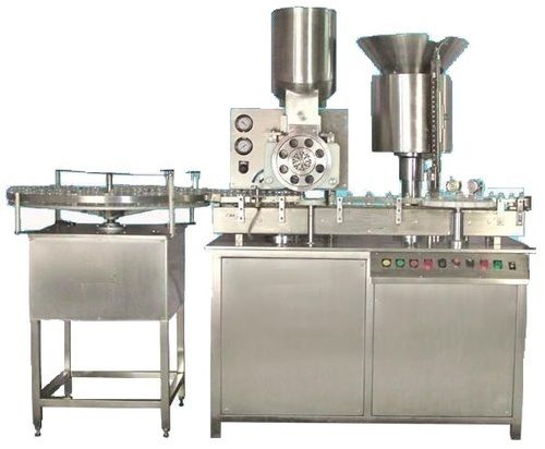 Automatic Injectable Powder Filling with Rubber Stopper MC