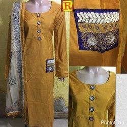 Ladies Designer Long Kurti With Skirt