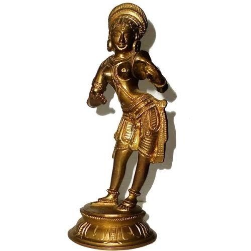 Brass Lady Statue