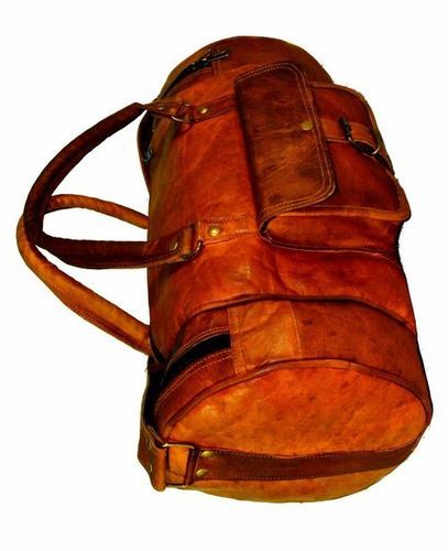 Leather Luggage Bag