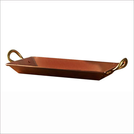 Decorative Copper Serving Tray