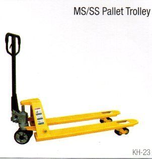 Hydraulic Pallet Trolley - Nylon Roller Wheels, 1130 x 520 mm Fork Size | Low Maintenance, Maximum Maneuverability, Silent Operation, No Oil Leakage