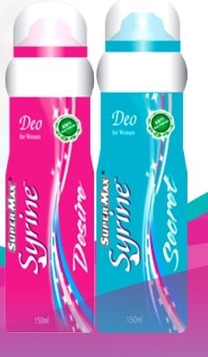 Super-Max Deodorants - Anti-Bacterial Formula, Long-Lasting Freshness & Fragrance for Women