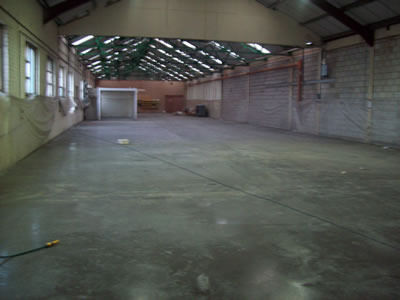 Warehouse Concrete Floor By Deco Crete